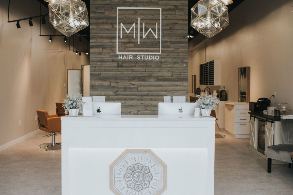 Photo of MW Hair Studio completed project