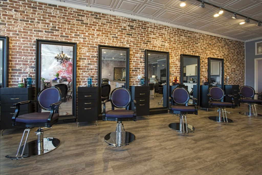 Photo of Swank Salon completed project