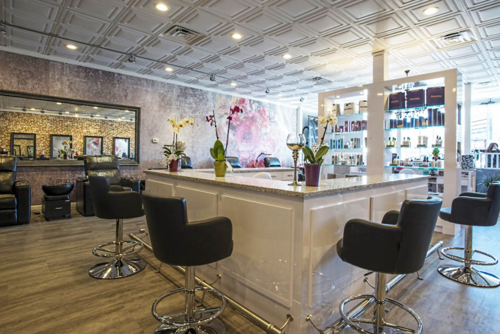 Photo of Swank Salon completed project
