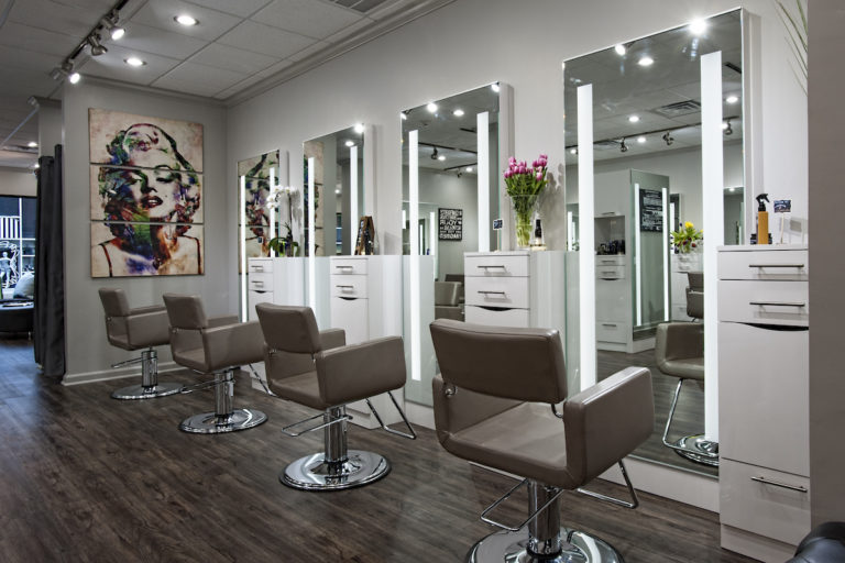 Photo of vicki popp salon completed project